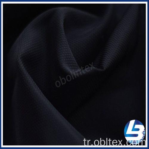 OBL20-1046 Ceket için Polyester Sahte Bellek Kumaş